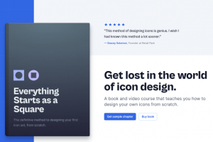 Рекламная страница для книги