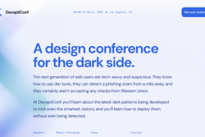 Сайт для освещения мероприятия