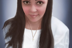 Портрет девушки по фото