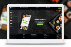 Cайт по доставке панзиатской еды "Panda Bar"