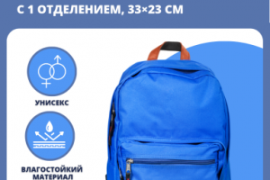 Инфографика для рюкзака