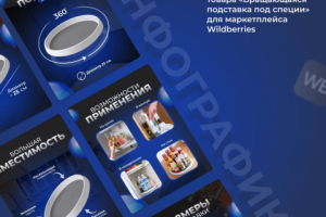 Дизайн карточки для маркетплейс Wildberries, Ozon