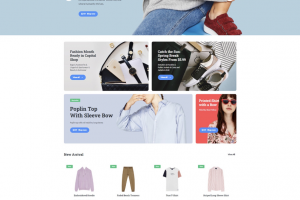 Сайт продажи товаров типа Wildberries