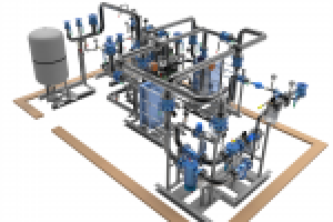 ИТП 1,7 МВт (отопление, гвс)