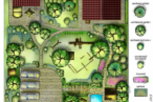 Эскиз участка в Крыму