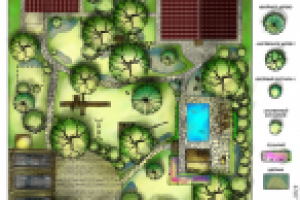 Эскиз участка в Крыму