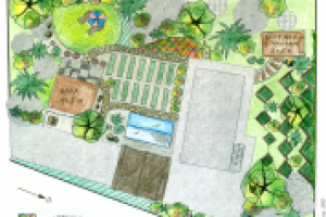 Японские мотивы. Эскиз 3