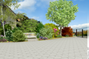 Дизайн яркого сада_Вид 4