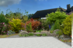 Дизайн яркого сада_Вид 6