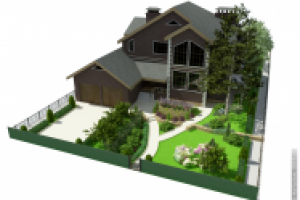 Ландшафтный дизайн участка