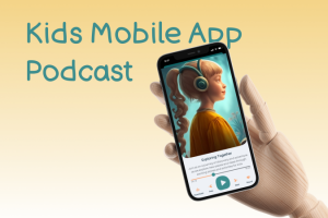 Дизайн мобильного приложения "Podcast for kids"