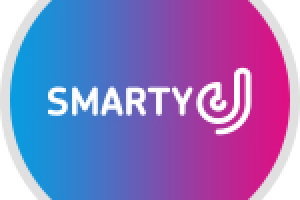 Логотип для Smarty J, девушки, музыканта, ди джея