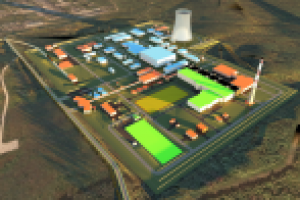 Площадка АЭС. Infraworks