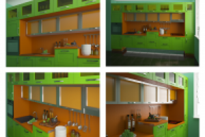 Разработка серии кухонь для "Классика Кухни", г.Москва