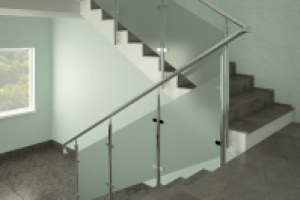 Перила из нержавейки, г. Тюмень, Россия