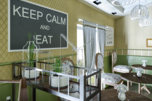 Дизайн-проект кафе в стиле прованс