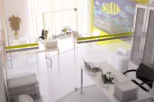 Офис компании "Biodenta", 200 м.кв., г.Днепропетровск