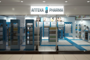 Дизайн интерьера аптеки "PHARMA"