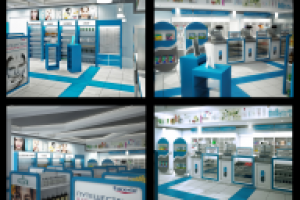 Дизайн интерьера аптеки "PHARMA"