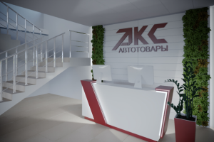 Проектирование мебели для магазина автозапчастей "АКС", Россия