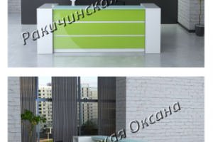 Разработка стойки ресепшн для компании "Р-Студио", г.Киев