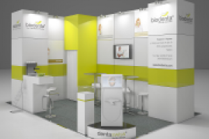 Выставочный стенд  швейцарской компании "Biodenta"