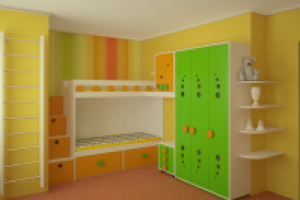 Детская комната в квартире. Украина, г. Мариуполь