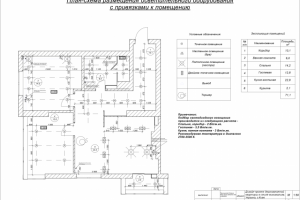 Рабочий проект двухкомнатной квартиры, г.Киев