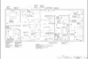 План расположения мебели Икея в офисе МДМ-Принт, г. Москва