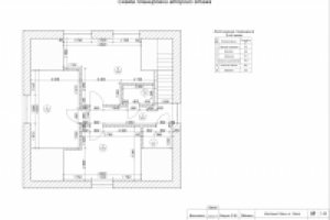 Планировка дома. Второй этаж