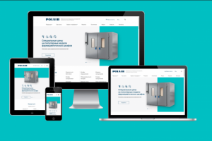 Адаптивная верстка сайта Polair