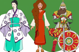 Древнее наряды