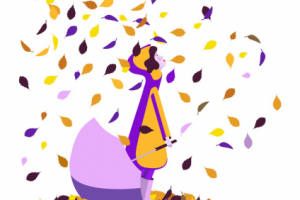 осеняя иллюстрация