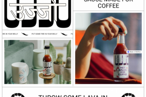 Одностраничный сайт для производителя соусов