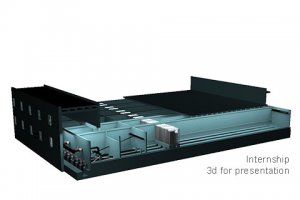 Визуализация водоочистной станции для буклета