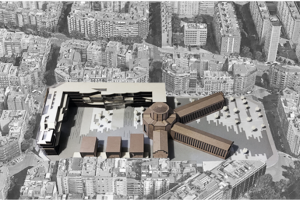 Архитектурный макет с лазерной печатью