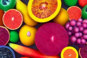 [AI GENERATED] Multiverse of fruits in style of Wes Anderson