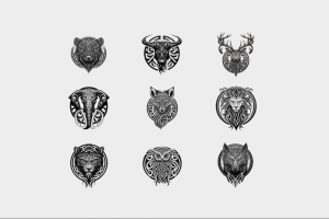 Animal logo collection