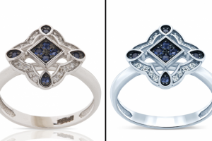 Ретушь, отрисовка ювелирного изделия