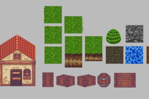 Пиксель арт, текстуры. Pixel art