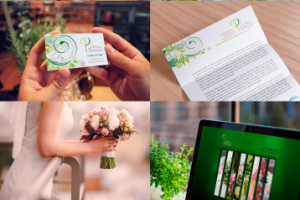 Фирменный стиль + интернет-магазин свадебной флористики