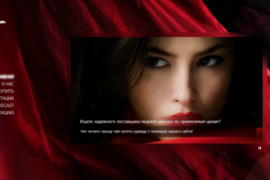 Разработка флеш сайта для модельного агенства