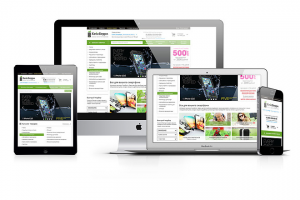 Верстка сайта интернет магазина