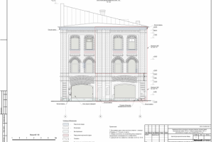Обмеры Комплекса торговых зданий "Богоявленские линии", 1870гг.