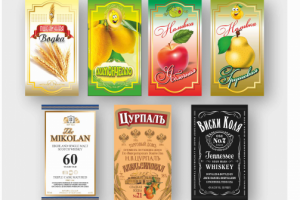 Разработка дизайна этикеток