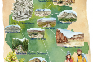 карты и постеры для националных парков