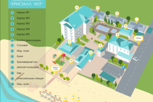 карта отеля