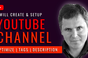 YouTube. Открытие и настройка ютуб каналов +Ключевые слова, SEO.