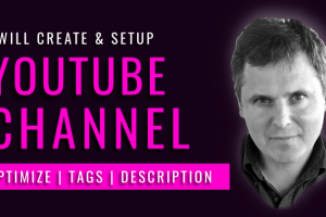 YouTube. Открытие и настройка ютуб каналов. Ключевые слова, SEO.