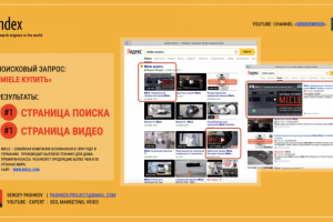 YouTube. SEO. Оптимизация и продвижение видео в Google и Яндекс